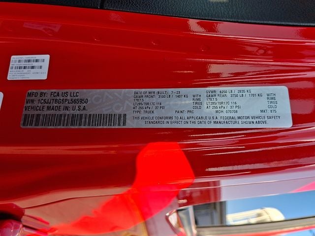 2023 Jeep Gladiator Rubicon