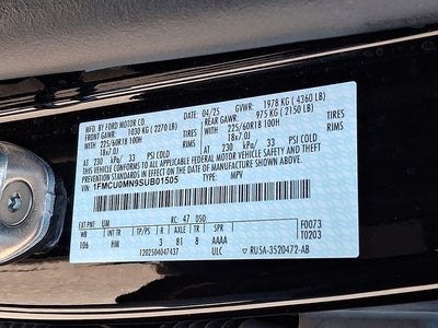 2025 Ford Escape ST-Line