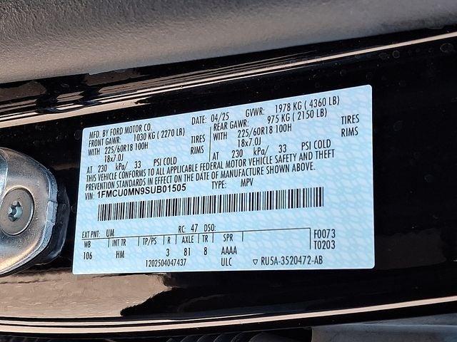 2025 Ford Escape ST-Line