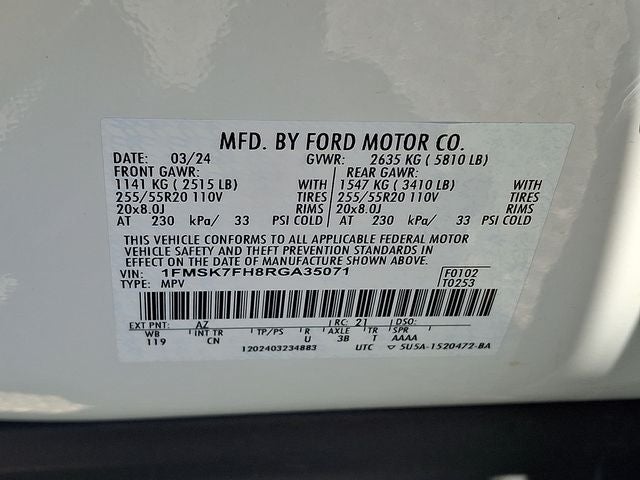 2024 Ford Explorer Limited