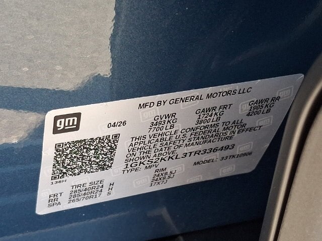 2026 GMC Yukon XL Denali Ultimate