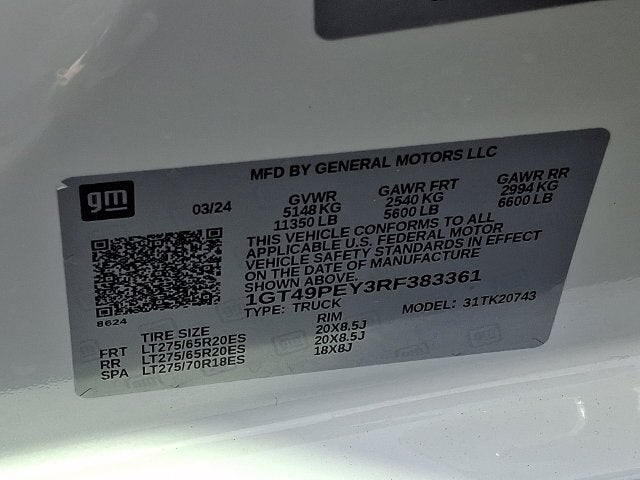2024 GMC Sierra 2500HD AT4