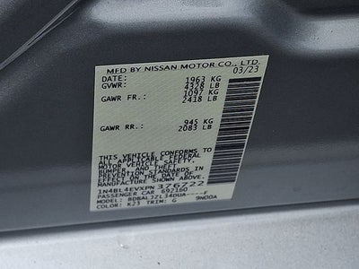 2023 Nissan Altima 2.5 SL