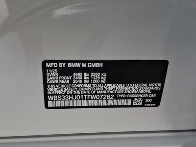 2026 BMW M3 Competition