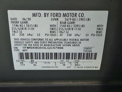 2020 Ford Explorer XLT