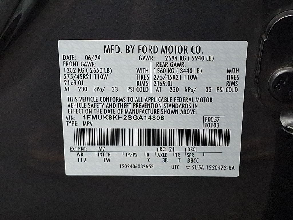 2025 Ford Explorer ST-Line