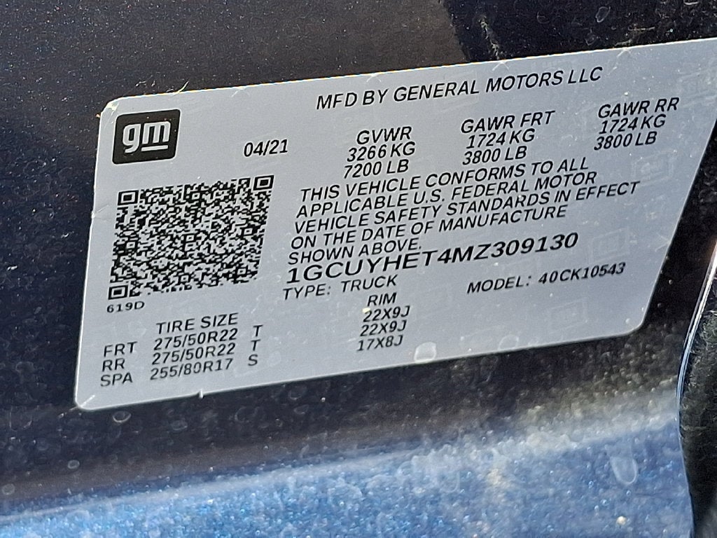 2021 Chevrolet Silverado 1500 High Country