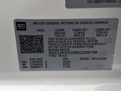 2025 Chevrolet Silverado 1500 LTZ