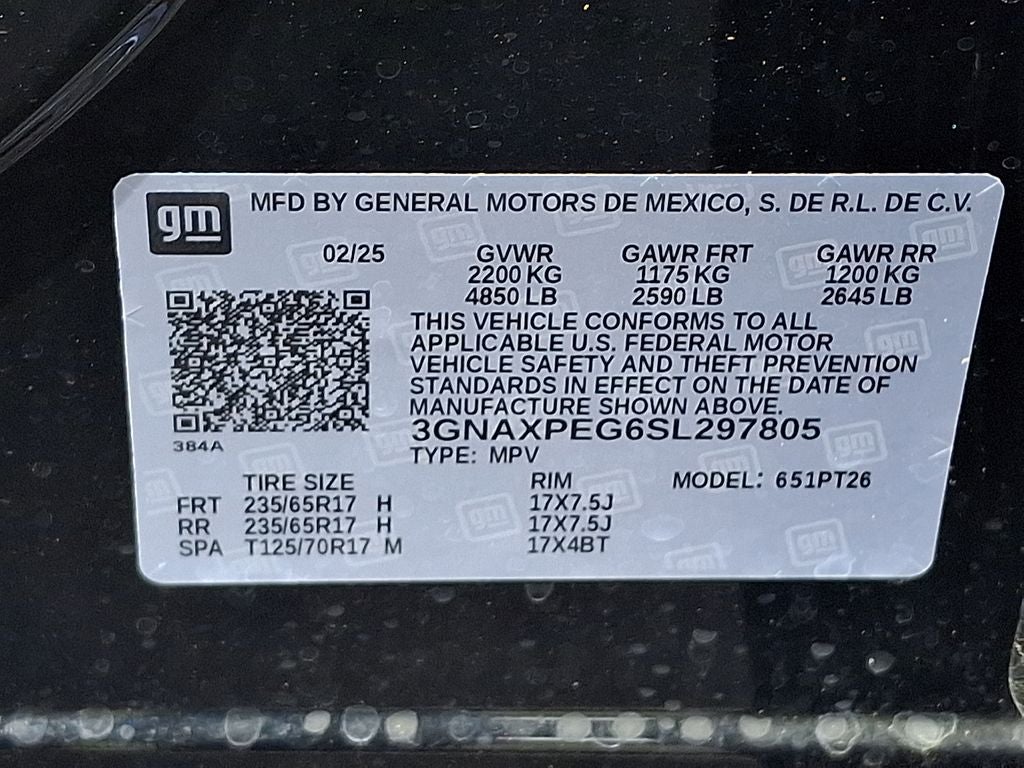 2025 Chevrolet Equinox LT