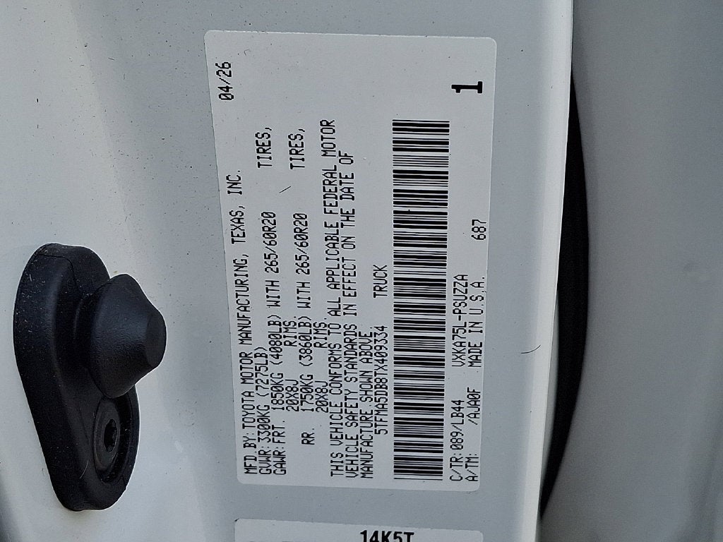 2026 Toyota Tundra 1794