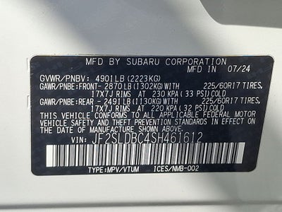 2025 Subaru Forester Premium
