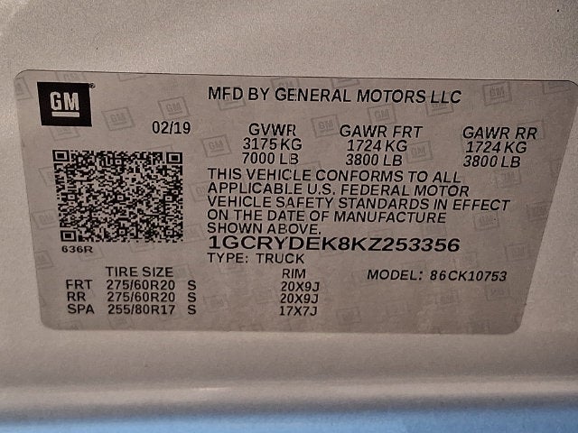 2019 Chevrolet Silverado 1500 LT