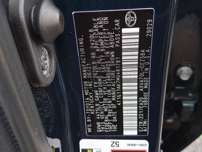 2021 Toyota Camry SE