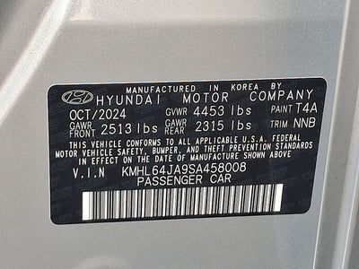 2025 Hyundai Sonata SEL