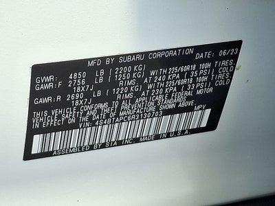 2024 Subaru Outback Touring