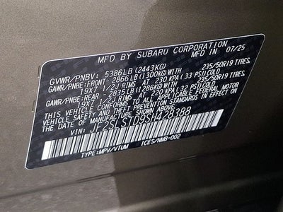 2025 Subaru Forester Hybrid Touring