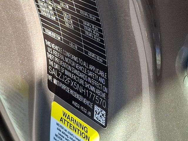 2022 Land Rover Range Rover Evoque S
