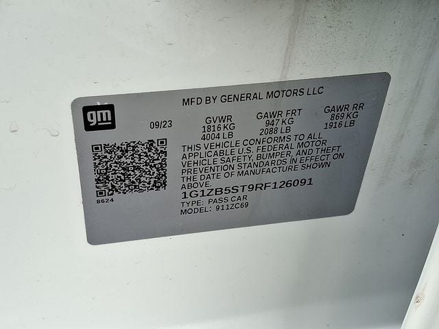 2024 Chevrolet Malibu LS 1LS