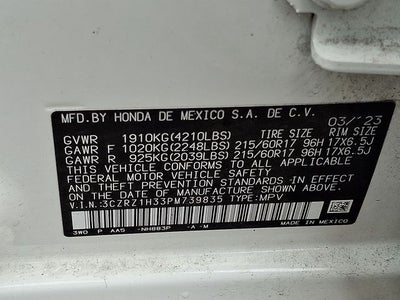 2023 Honda HR-V LX