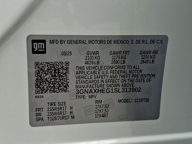 2025 Chevrolet Equinox LT