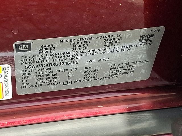 2016 Buick Enclave Premium Group