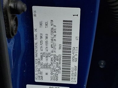 2017 Toyota Tundra SR5