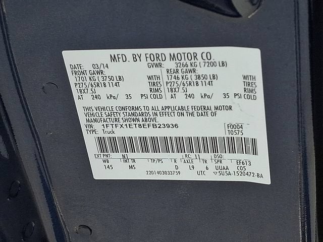 2014 Ford F-150 XL