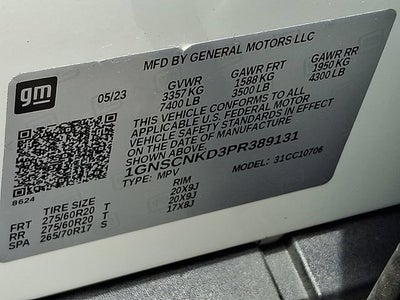 2023 Chevrolet Tahoe LT