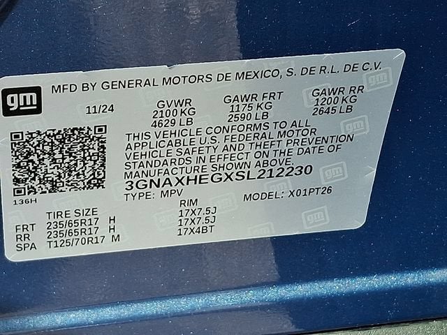 2025 Chevrolet Equinox LT