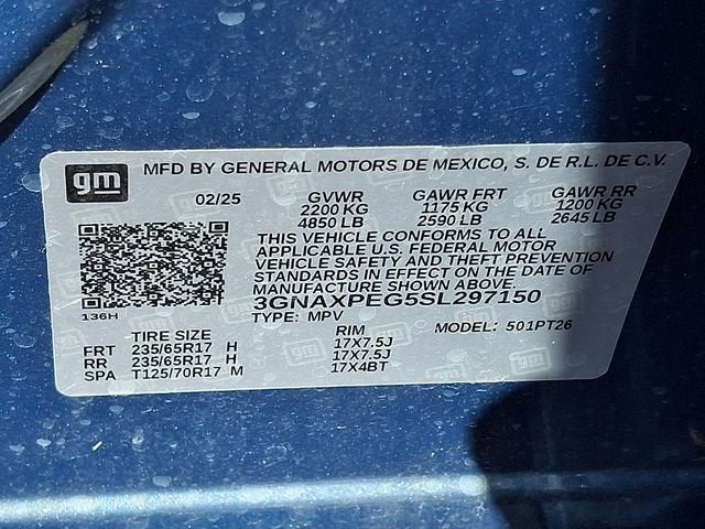 2025 Chevrolet Equinox LT