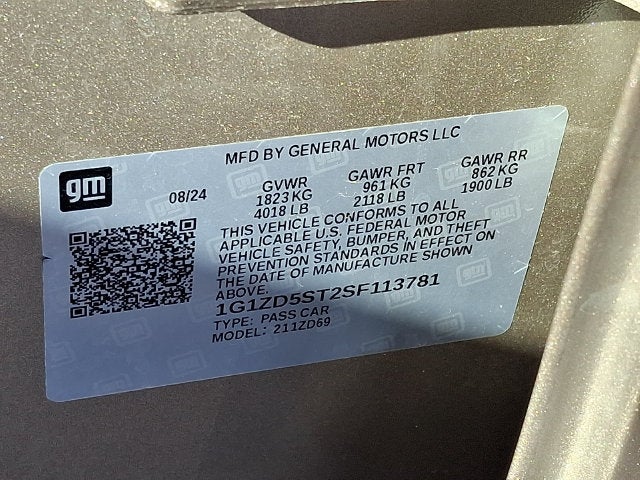 2025 Chevrolet Malibu 1LT