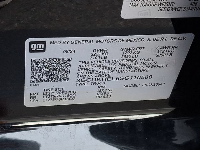 2025 Chevrolet Silverado 1500 ZR2