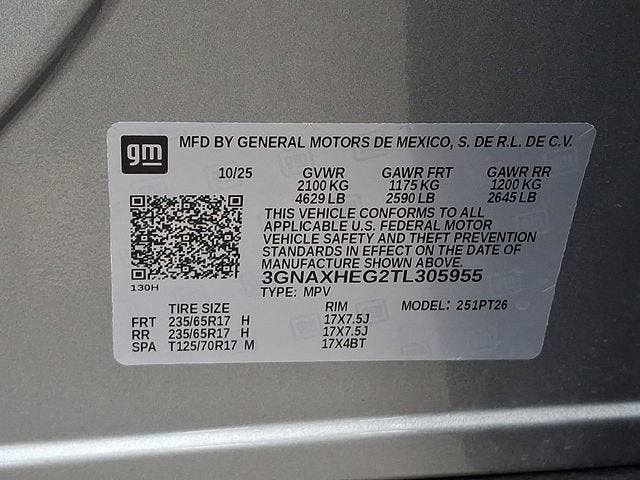 2026 Chevrolet Equinox LT