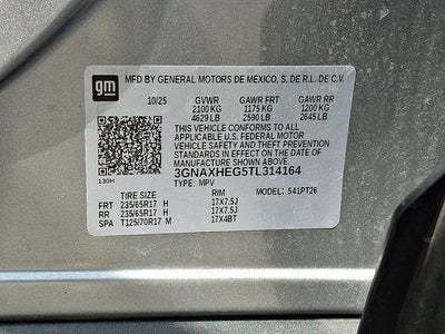 2026 Chevrolet Equinox LT