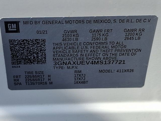 2021 Chevrolet Equinox LT