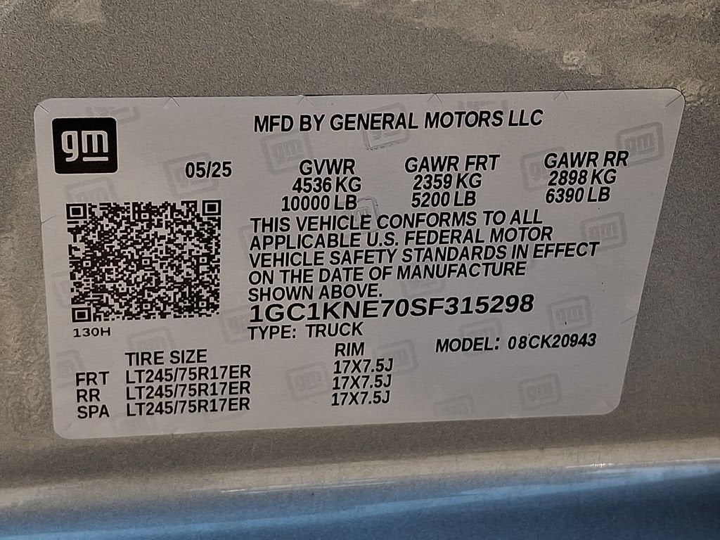 2025 Chevrolet Silverado 2500 HD LT