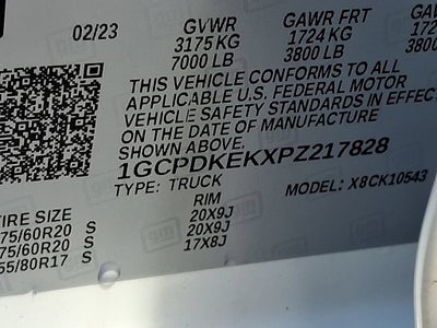 2023 Chevrolet Silverado 1500 LT (2FL)
