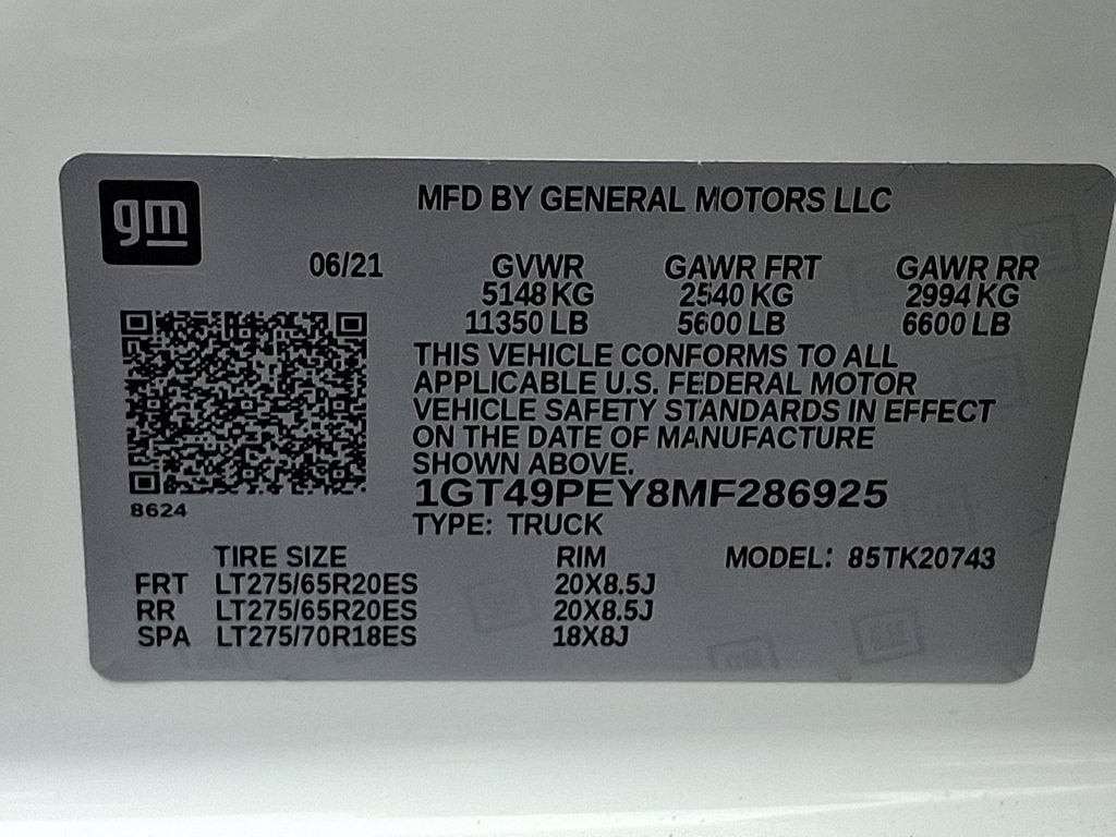 2021 GMC Sierra 2500 HD AT4