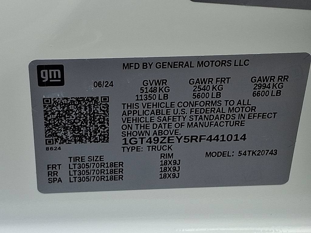 2024 GMC Sierra 2500 HD AT4X