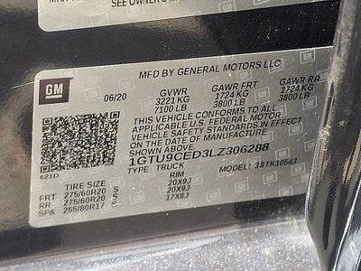 2020 GMC Sierra 1500 Elevation