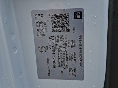 2026 GMC Savana Cargo Work Van