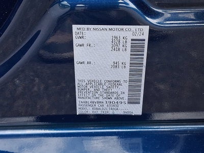 2024 Nissan Altima 2.5 S