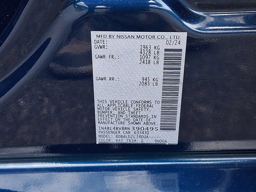 2024 Nissan Altima 2.5 S
