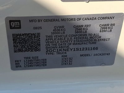 2025 Chevrolet Silverado 2500 HD LT