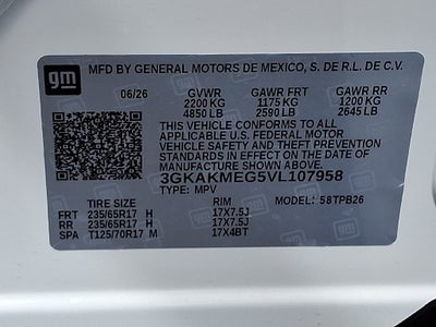 2027 GMC Terrain Elevation
