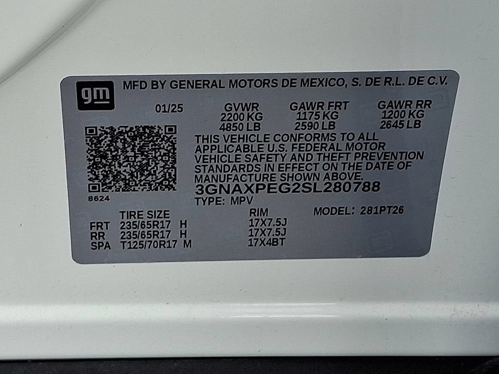 2025 Chevrolet Equinox LT