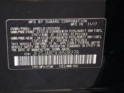 2018 Subaru Forester Base