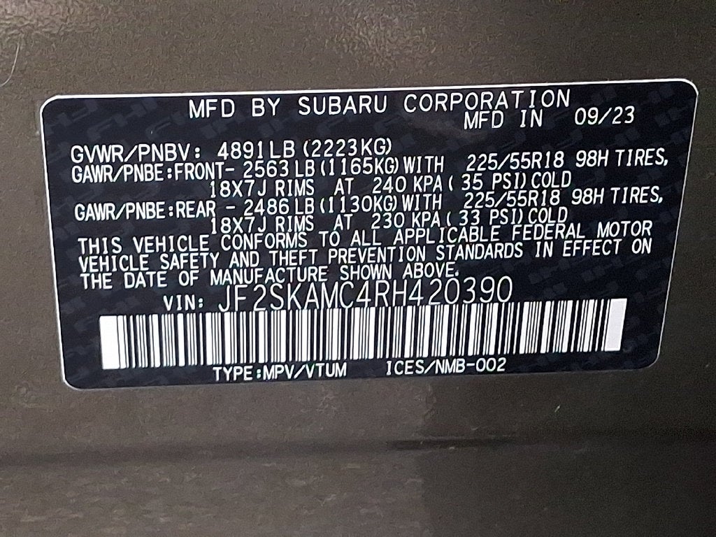 2024 Subaru Forester Touring