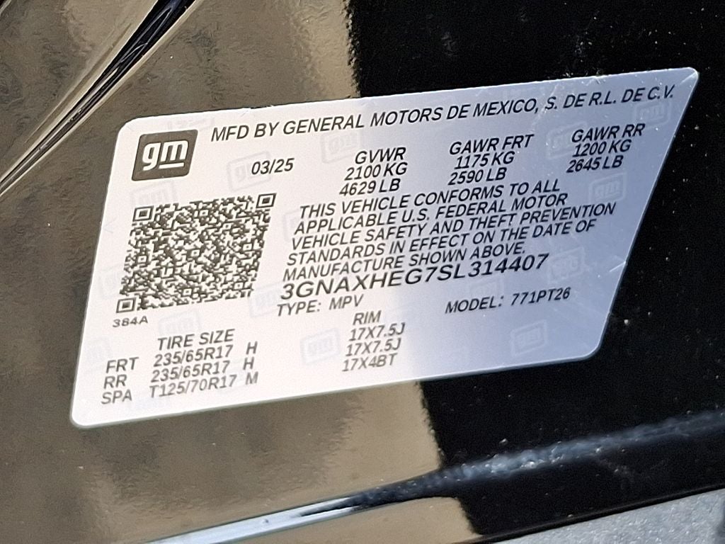 2025 Chevrolet Equinox LT