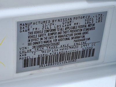 2025 Nissan Sentra SR
